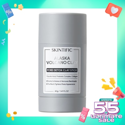 SKINTIFIC Skintific Alaska Volcano Pore Clay Stick