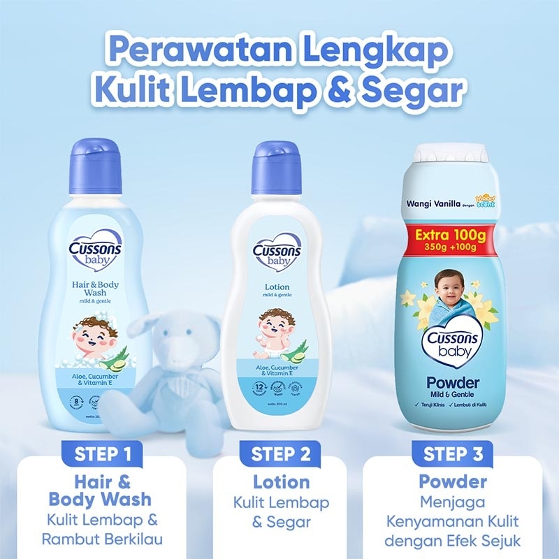 Cussons Baby Powder Mild & Gentle 100g
