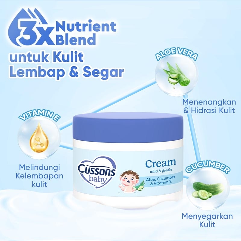 Cussons Baby Cream Mild & Gentle 50g image