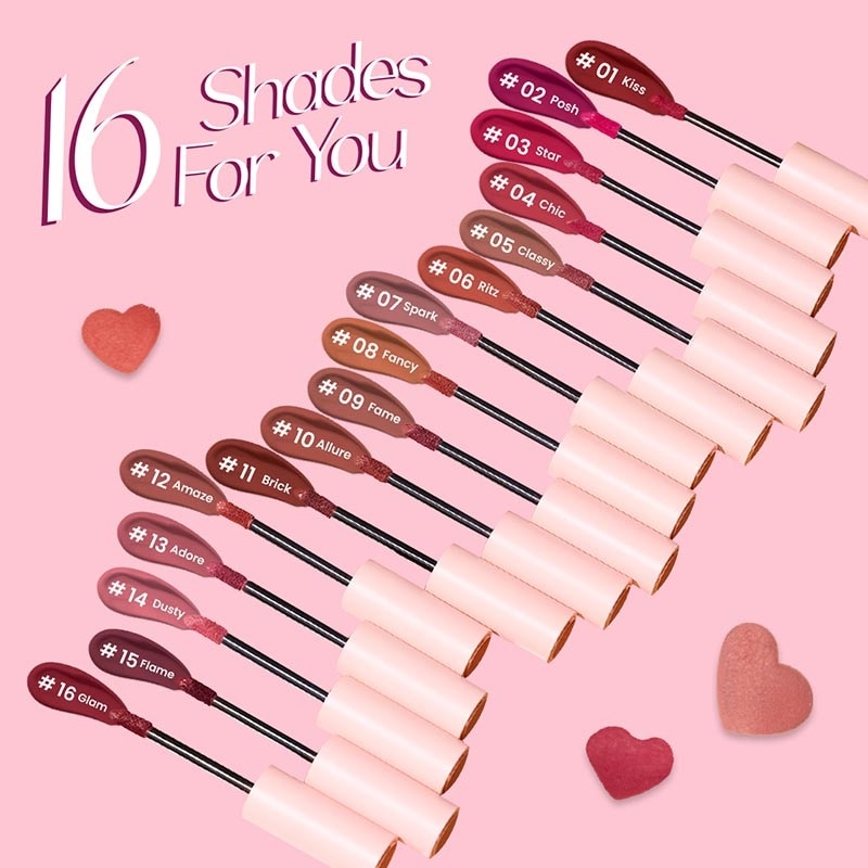 Hanasui Mattedorable Lip Cream Amaze #12