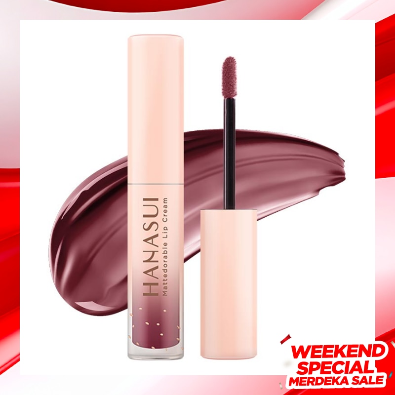 HANASUI Hanasui Mattedorable Lip Cream Flame #15