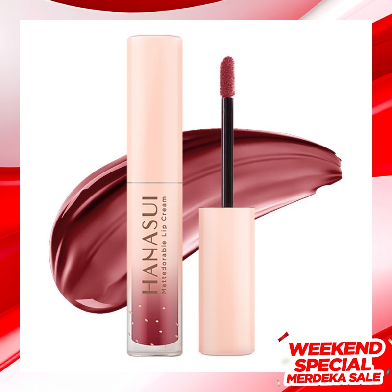 HANASUI Hanasui Mattedorable Lip Cream Glam #16