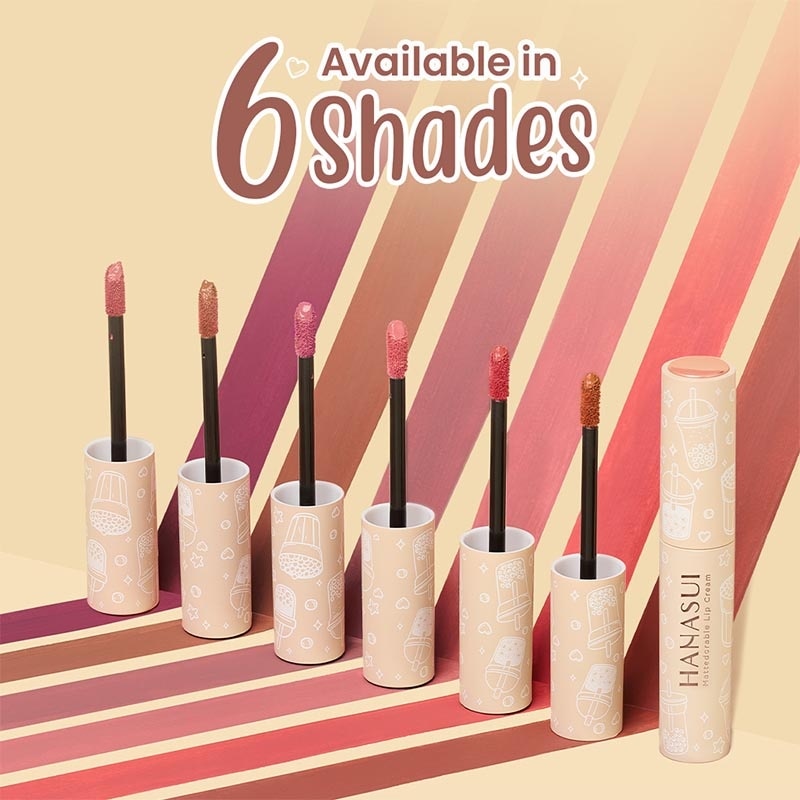 Hanasui Mattedorable Lip Cream Creamy Peach #5