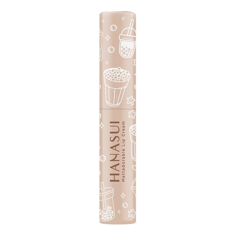 Hanasui Mattedorable Lip Cream Hazelnut Latte#6