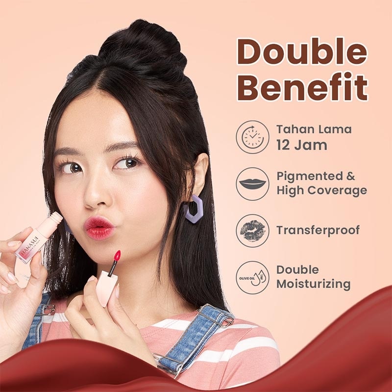 Hanasui Tintdorable Lip Stain Cherry#2