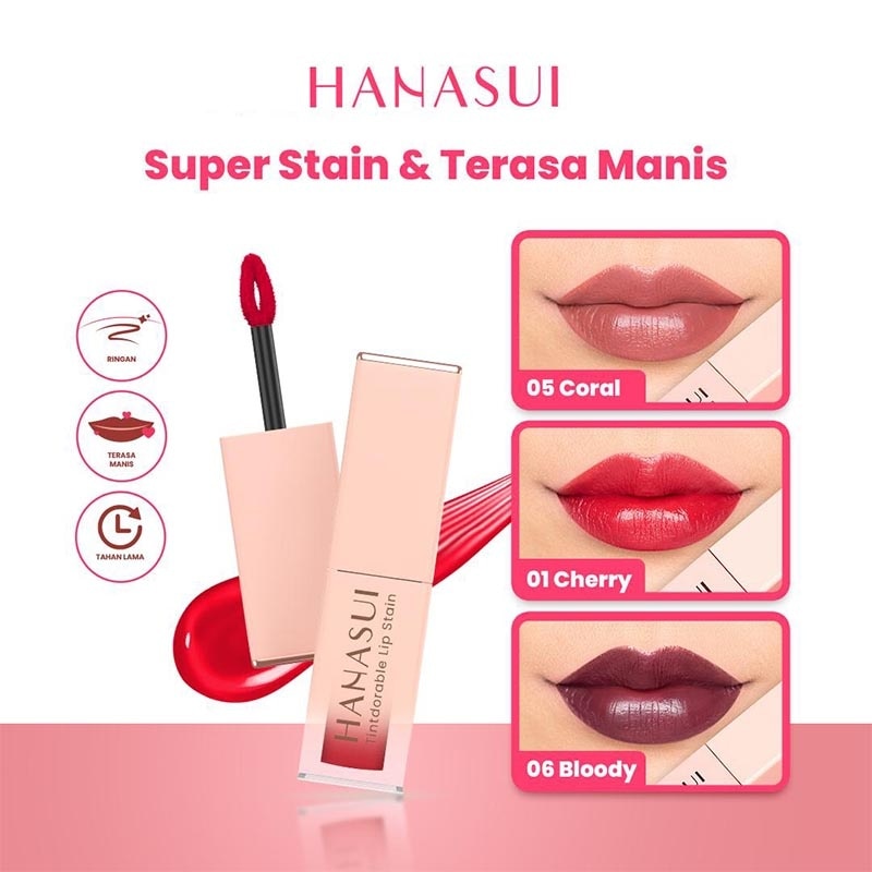 HANASUI Hanasui Tintdorable Lip Stain Cherry#2