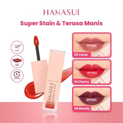 HANASUI Hanasui Tintdorable Lip Stain Peachy#3