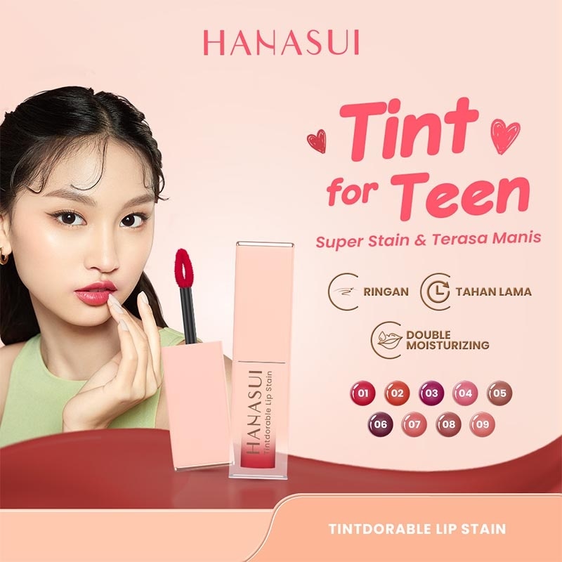 Hanasui Tintdorable Lip Stain Ruby #3