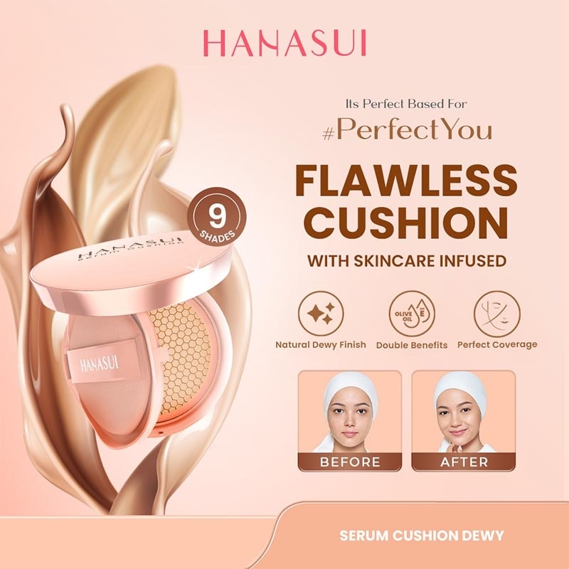 Hanasui Serum Cushion Light #1