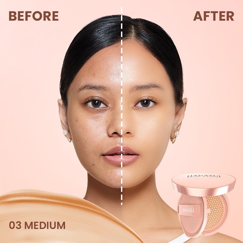 Hanasui Serum Cushion Medium #3