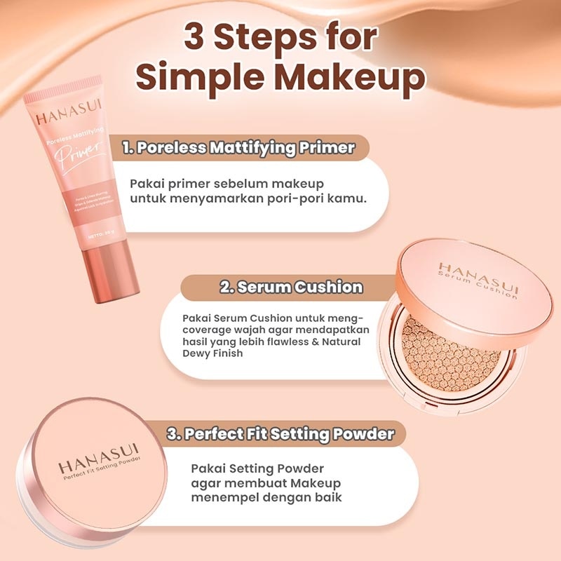 Hanasui Serum Cushion Medium #3