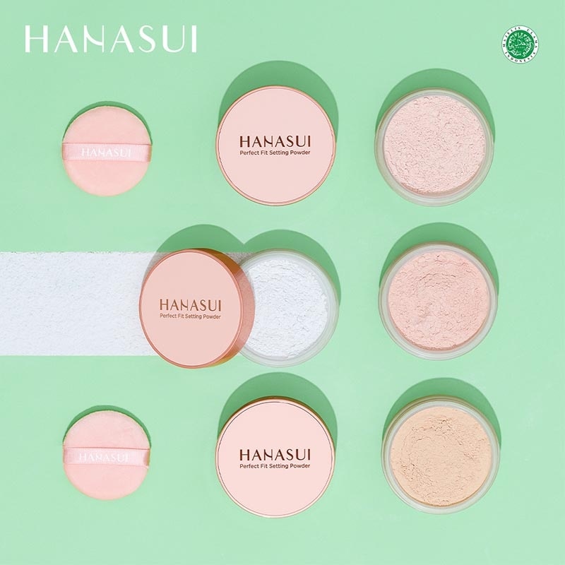 Hanasui Perfect Fit Setting Powder Light #1