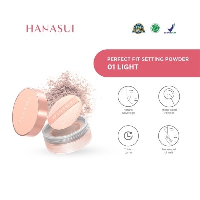 HANASUI Hanasui Perfect Fit Setting Powder Light #1