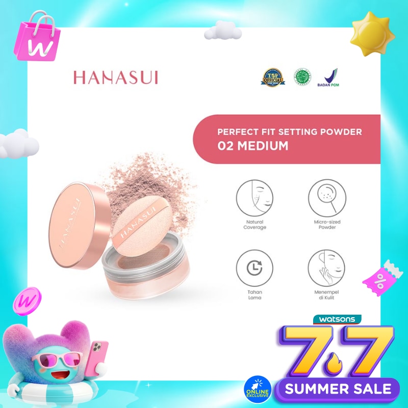 Hanasui Perfect Fit Setting Powder Med#2