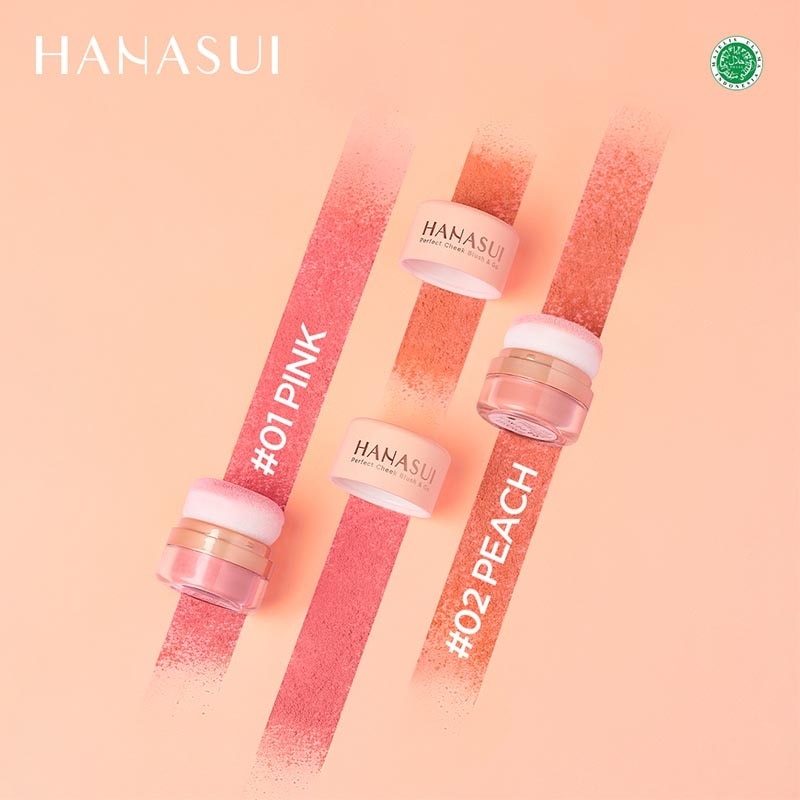 Hanasui Perfect Cheek Blush & Go Pink