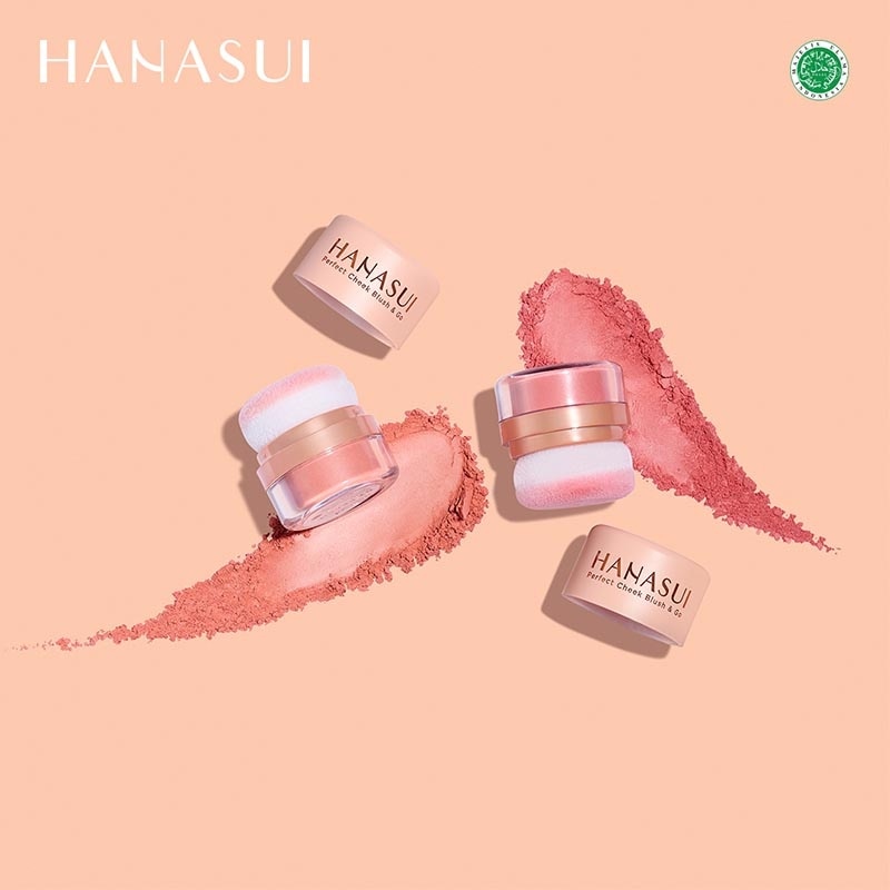 Hanasui Perfect Cheek Blush & Go Pink
