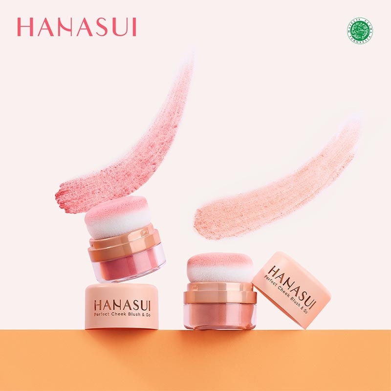Hanasui Perfect Cheek Blush &. Go Peach