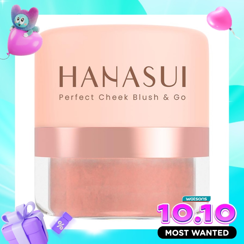 Hanasui Perfect Cheek Blush &. Go Peach image