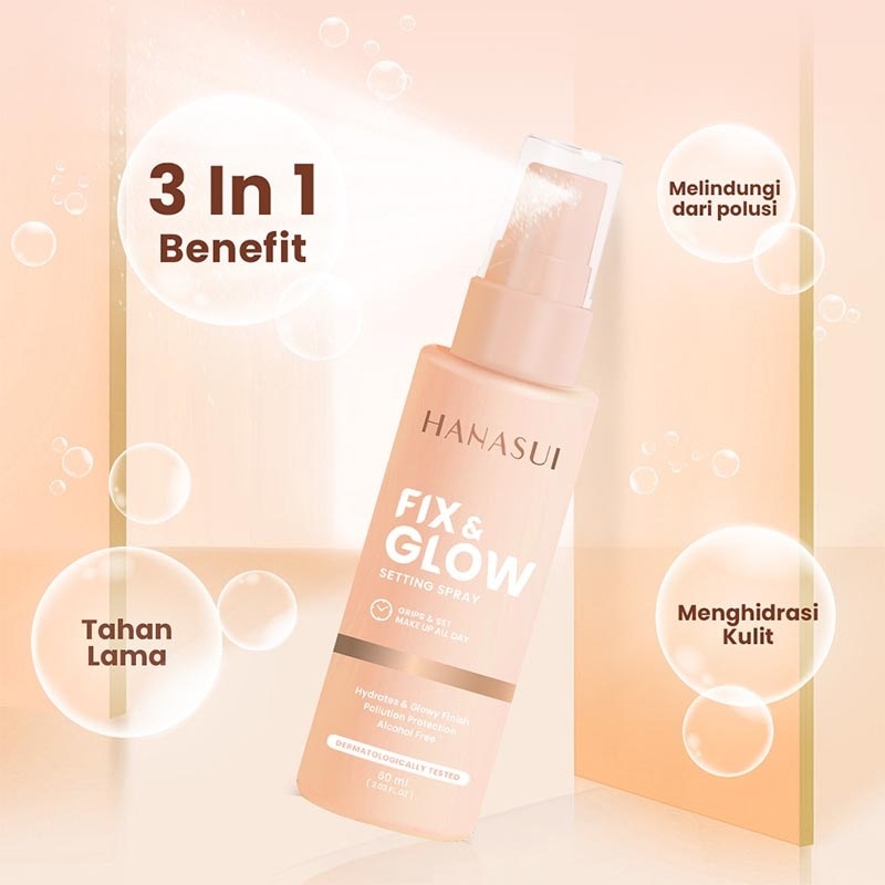Hanasui Fix &. Glow Setting Spray