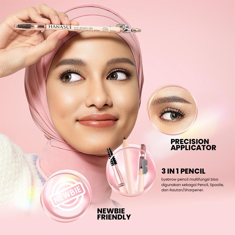 Hanasui Eyebrowtiful Pencil Light Brown