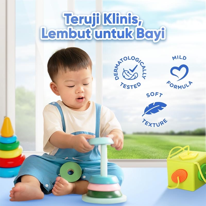 Cussons Baby Wipes Mild & Gentle 10'S