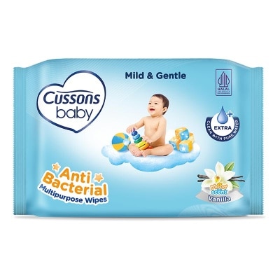 CUSSONS Cussons Baby Wipes Mild & Gentle 10'S