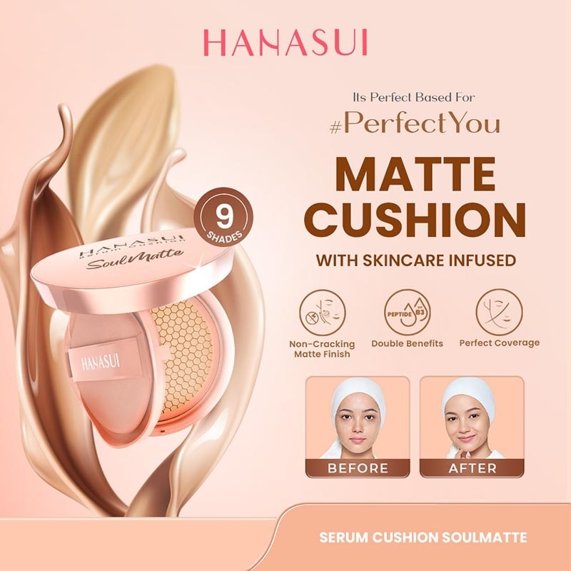 HANASUI Hanasui Serum Cushion Creamy Beige 108