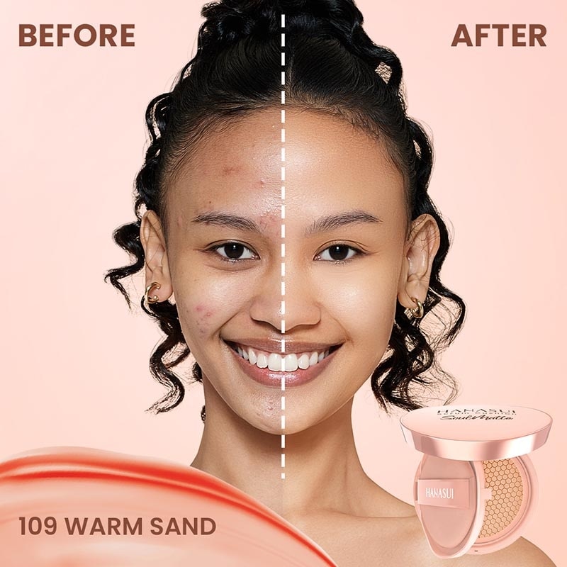 Hanasui Serum Cushion Warm Sand 109