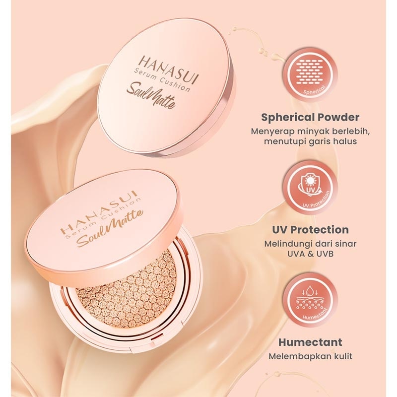 Hanasui Serum Cushion Warm Sand 109
