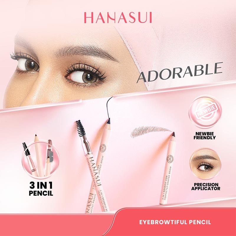 Hanasui Eyebrowtiful Pencil Brown