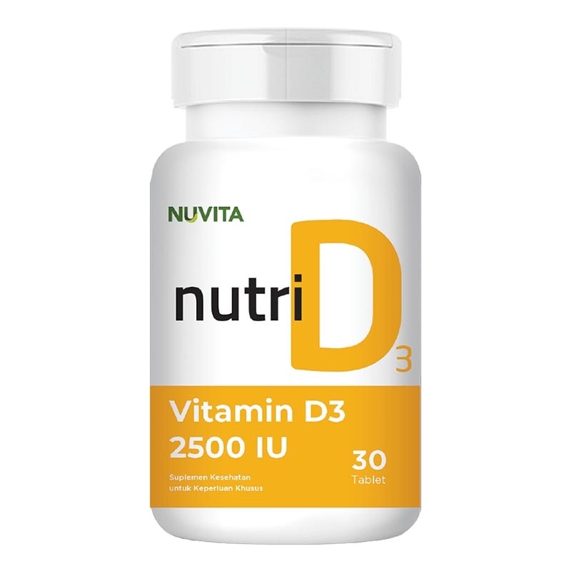 Nutri D3 2500 IU Tablet 30'S