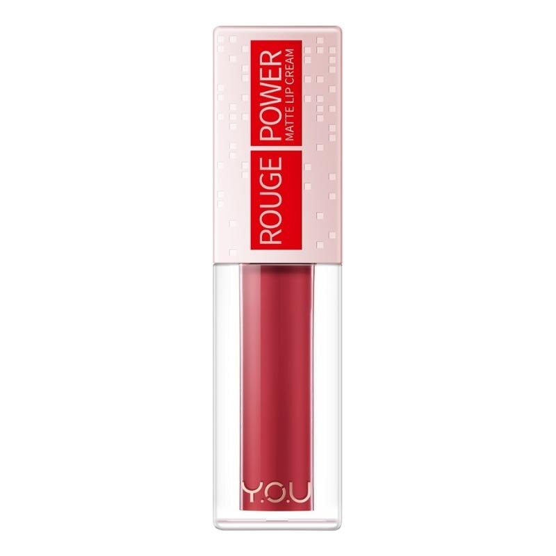 YOU YOU Rouge Power Matte Lip Cream R476 Passion