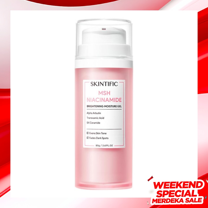 Skintific MSH Niacinamide Brightening Moisture Gel 80g