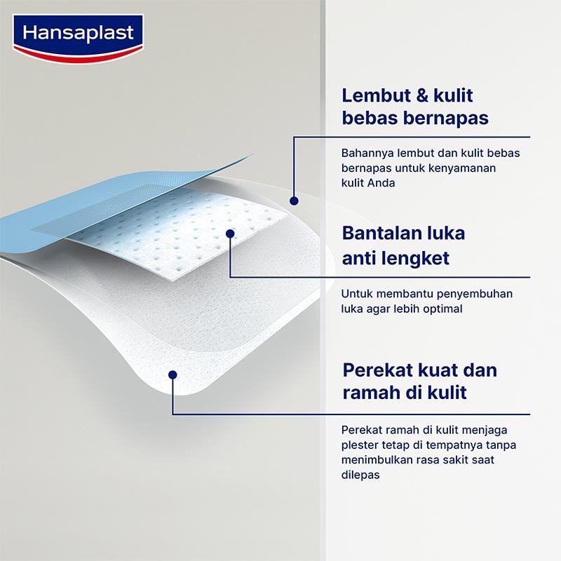 Hansaplast Sensitive Steril XXL 8 x 10cm 5pcs