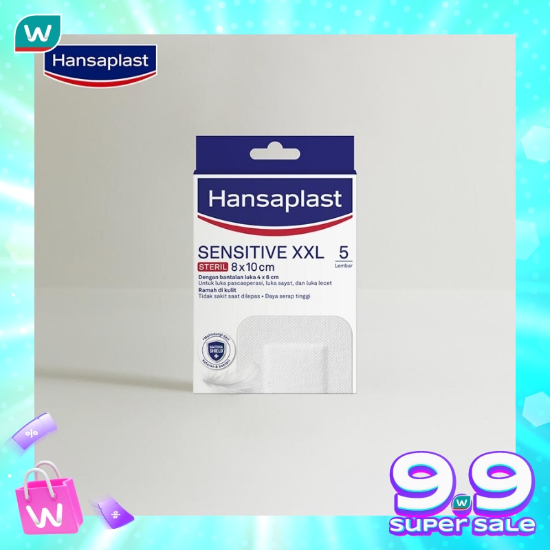 H/PLAST SENSITIVE STERIL XXL 5'S