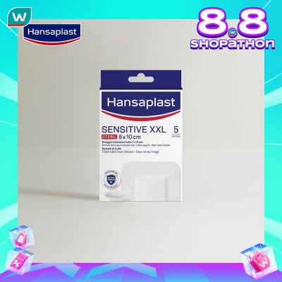 HANSAPLAST H/PLAST SENSITIVE STERIL XXL 5'S
