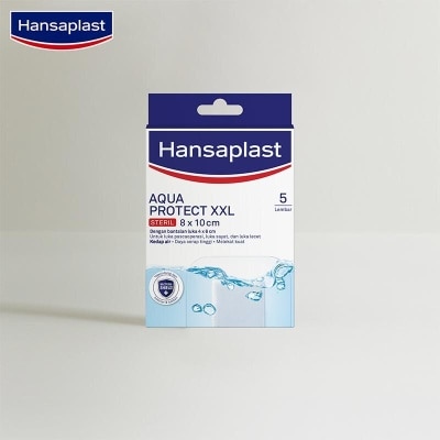 HANSAPLAST Hansaplast Aqua Protect Steril XXL 8 x 10cm 5pcs