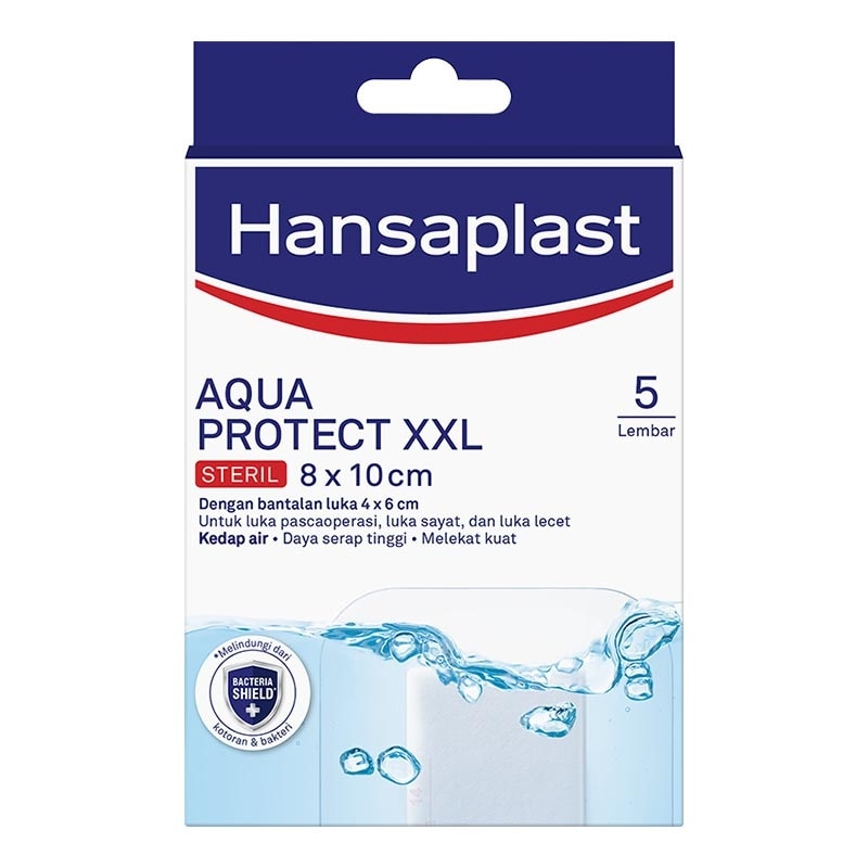 Plester Tahan Air Aqua Protect XXL isi 5 P3K Waterproof