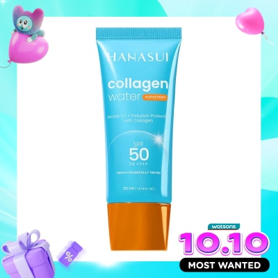HANASUI Collagen Water Sunscreen SPF50 PA++++ 30ml image