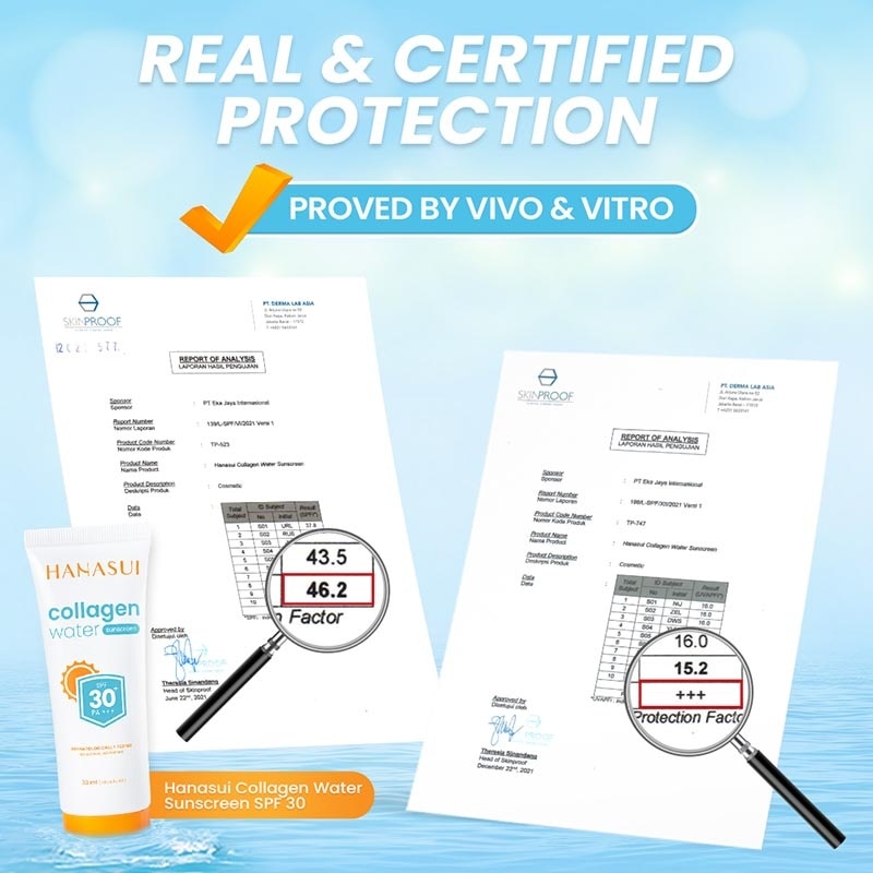 Hanasui Collagen Water Sunscreen SPF 30
