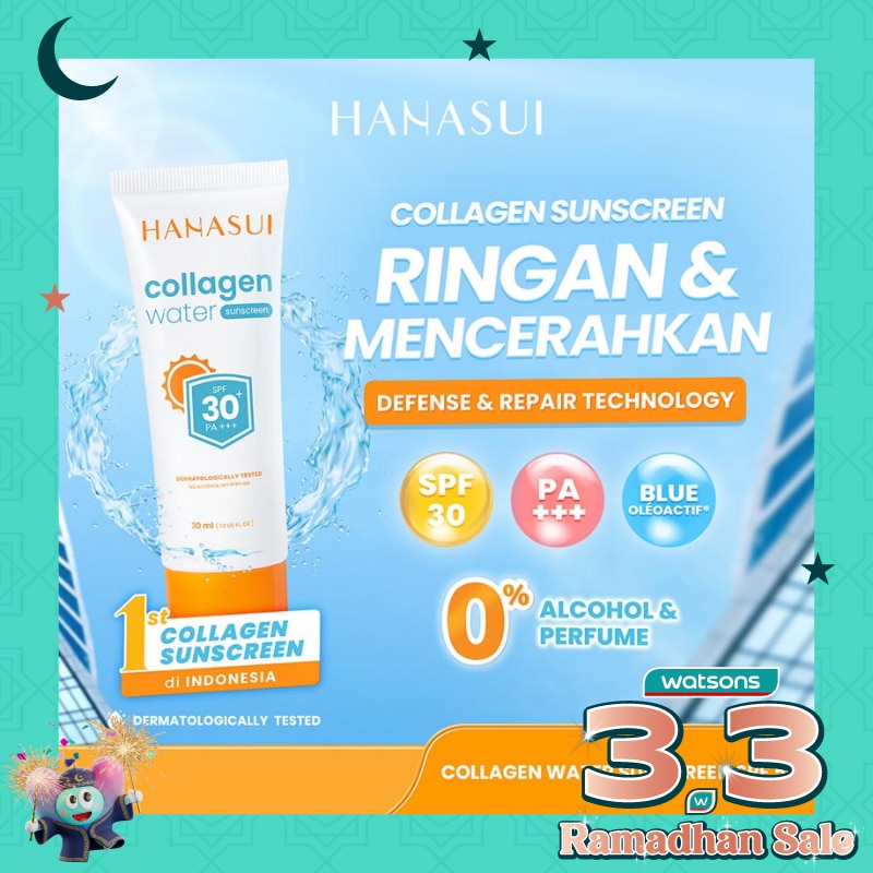 Hanasui Collagen Water Sunscreen SPF 30