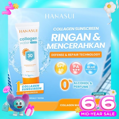 HANASUI - Hanasui Collagen Water Sunscreen SPF 30