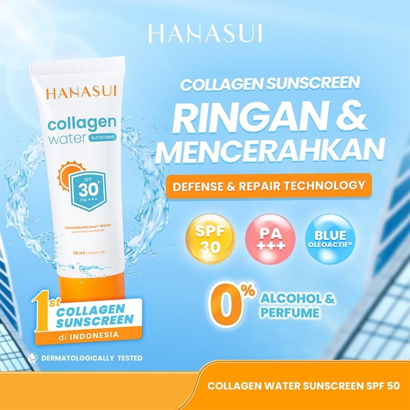 Hanasui Collagen Water Sunscreen SPF 30