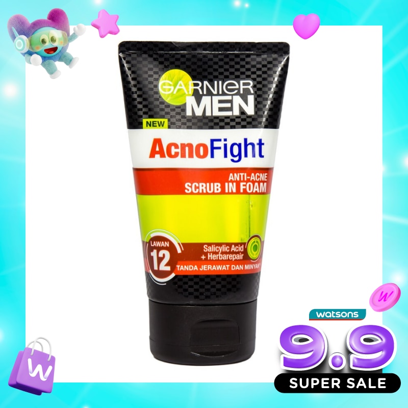 Men Acno Fight Foam 6 In 1 Anti Acne 100ml image