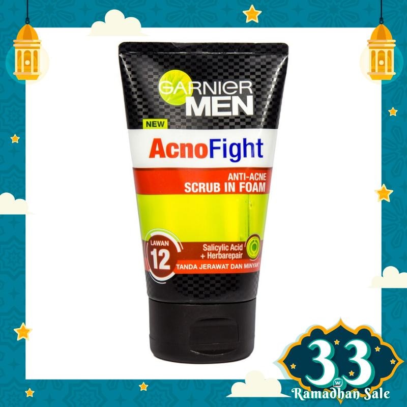 Men Acno Fight Foam 6 In 1 Anti Acne 100ml