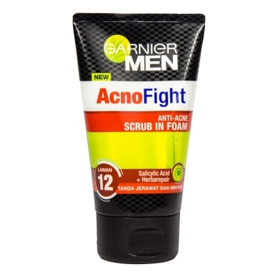 GARNIER Men Acno Fight Foam 6 In 1 Anti Acne 100ml