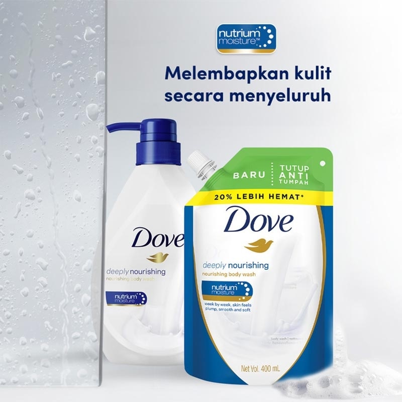 Dove Deeply Nourishing Body Wash Refill 400ml