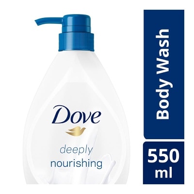 DOVE Deeply Nourishing Body Wash Pump 550ml