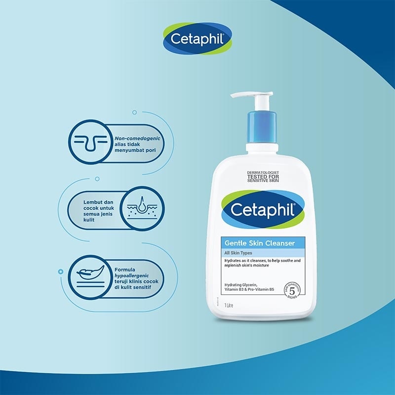 Cetaphil Gentle Skin Cleanser 1000ml