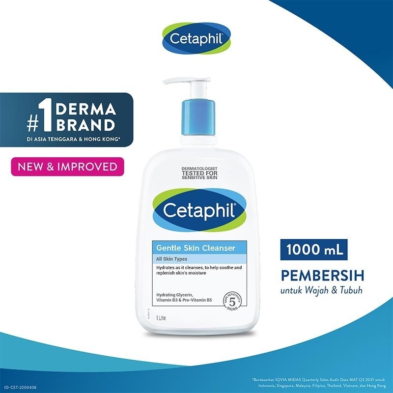 Cetaphil Gentle Skin Cleanser 1000ml